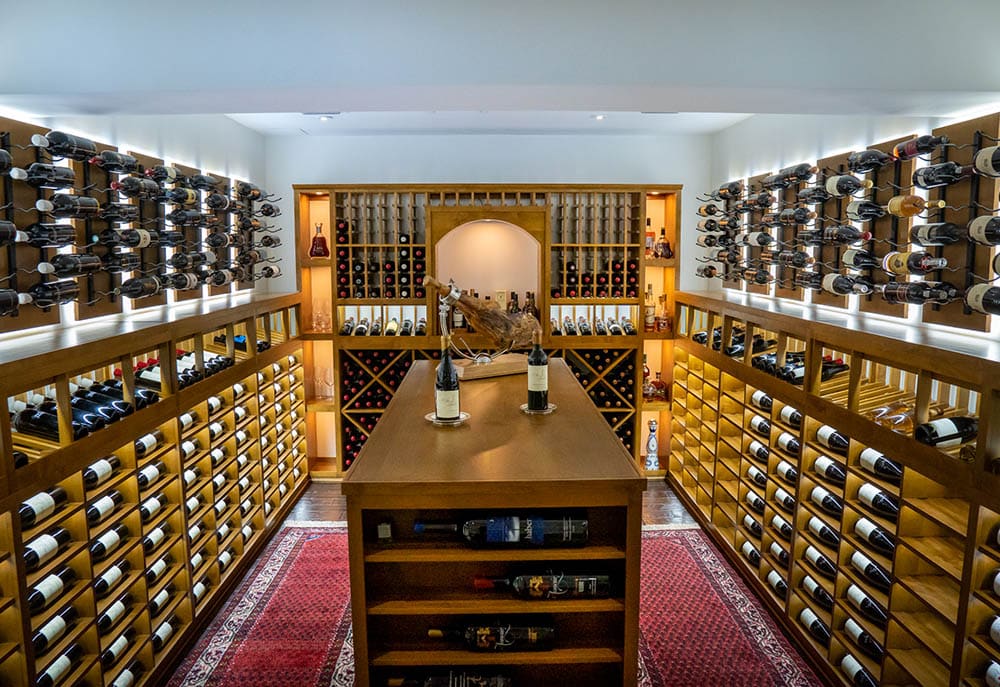 Custom Residential Wine Cellar
