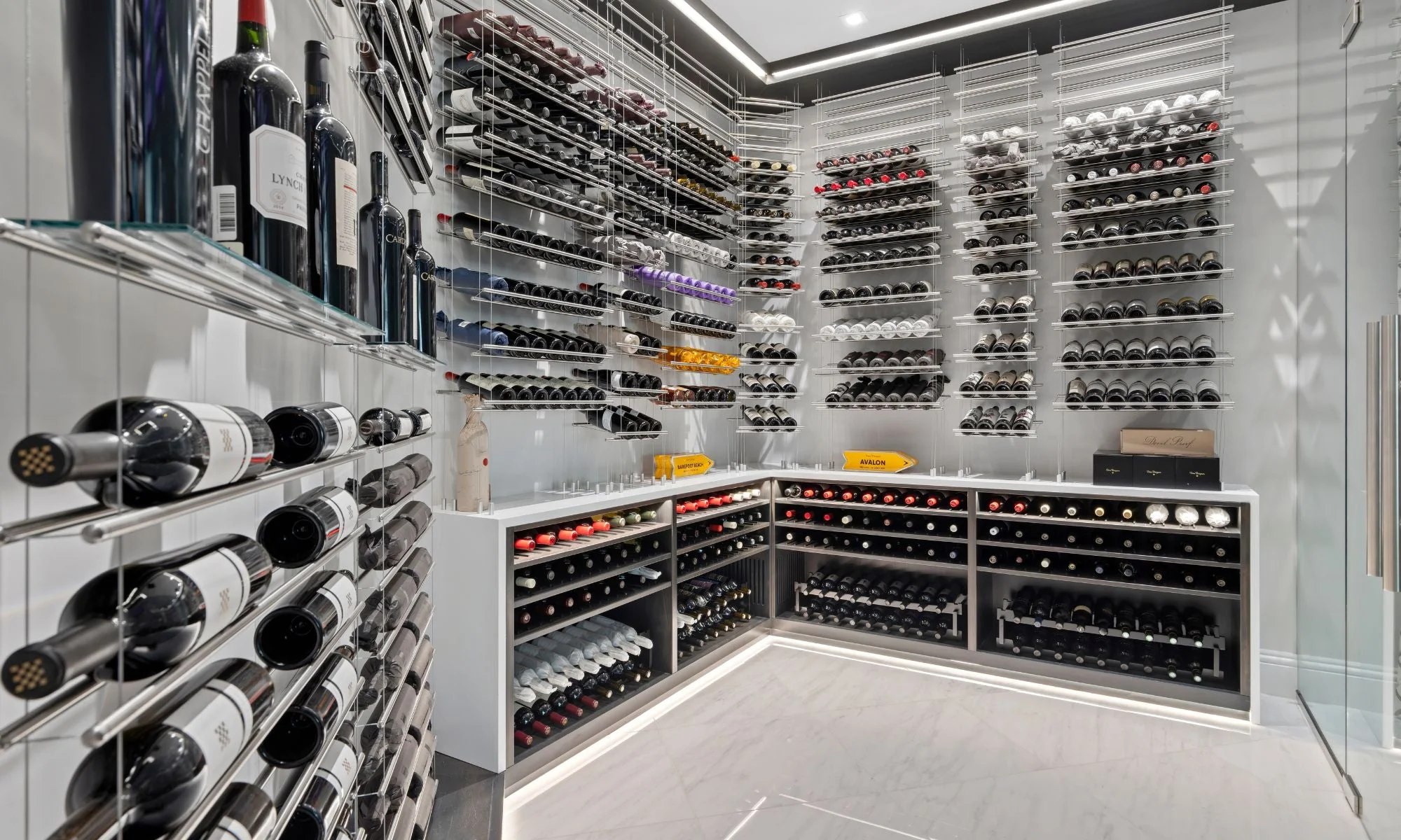 Contemporary Wine Cellar
